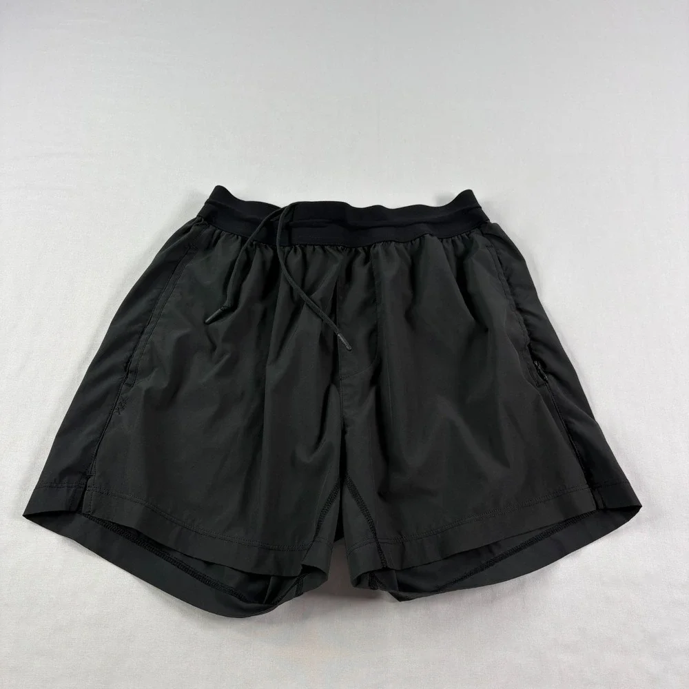 Rhone Mako Tech Shorts Mens Medium Black Gym Training Running Performance